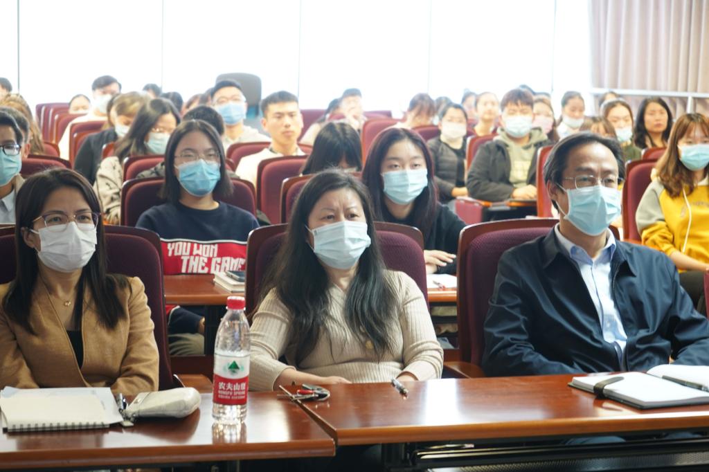 北语师生聆听北京市“众志成城 共抗疫情”主题宣讲